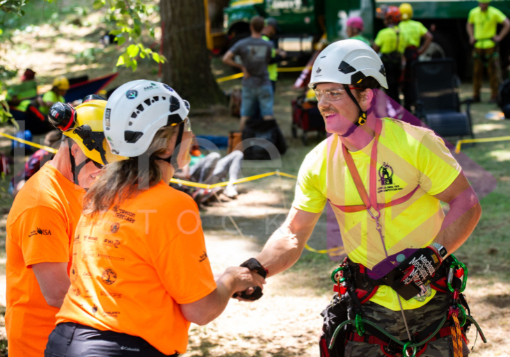 BCTCC 2023 tree climbing competition