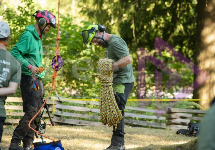 The PNW ISA, BC Tree climbing competiton