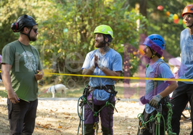 The PNW ISA, BC Tree climbing competiton