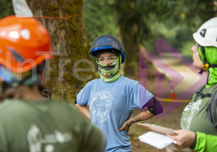 The PNW ISA, BC Tree climbing competiton Masters event