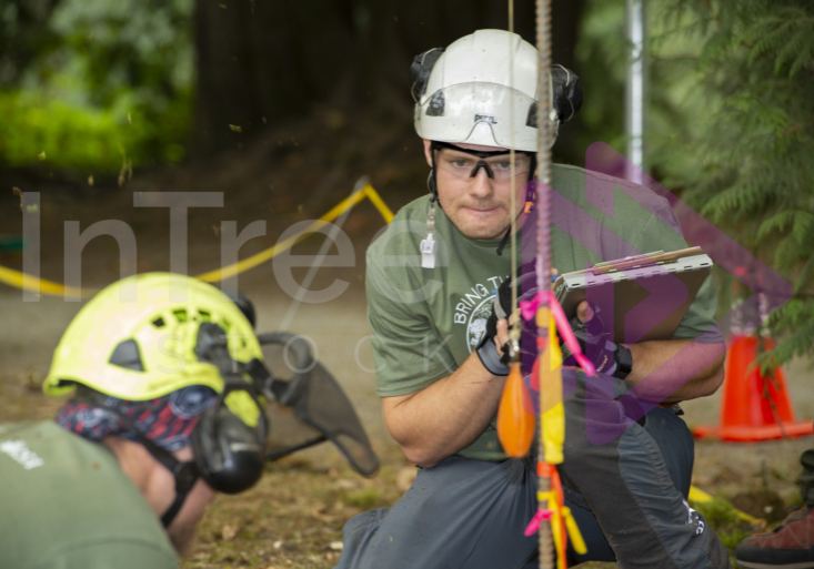 The PNW ISA, BC Tree climbing competiton Masters event