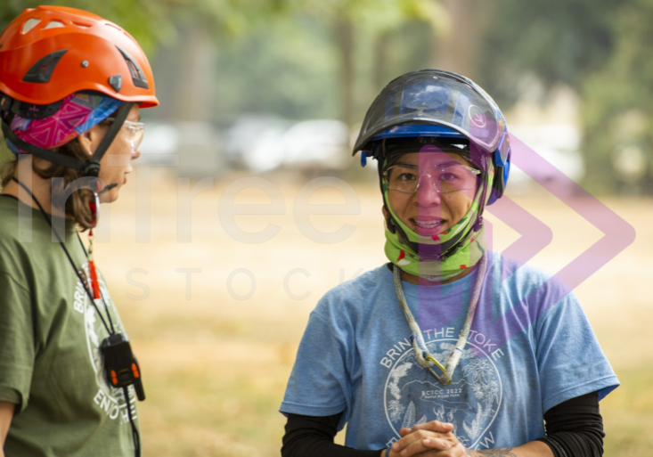 The PNW ISA, BC Tree climbing competiton Masters event